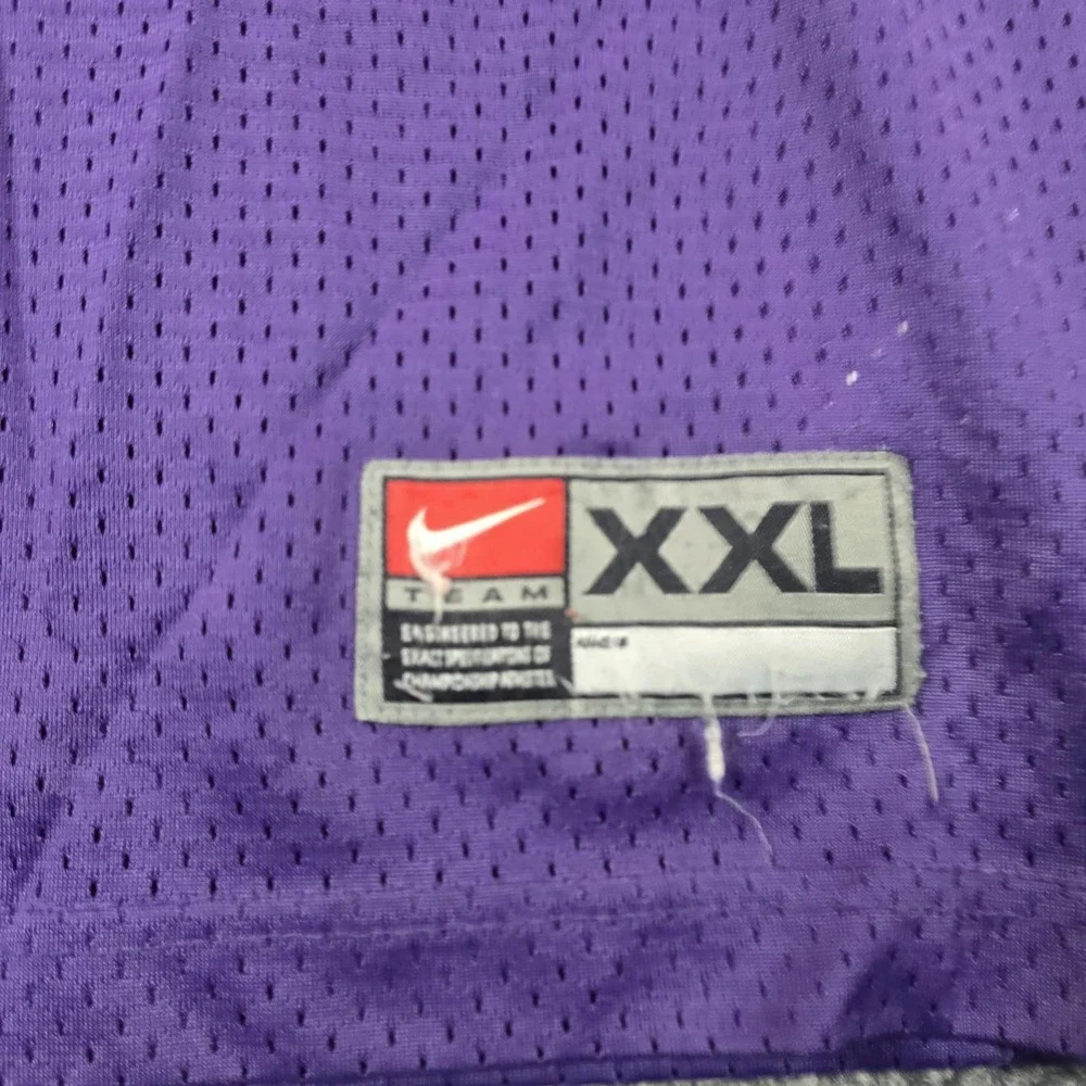 Vintage Daunte‎ Culpepper Minnesota Vikings Jersey Mens 2XL Purple NFL Nike Y2K